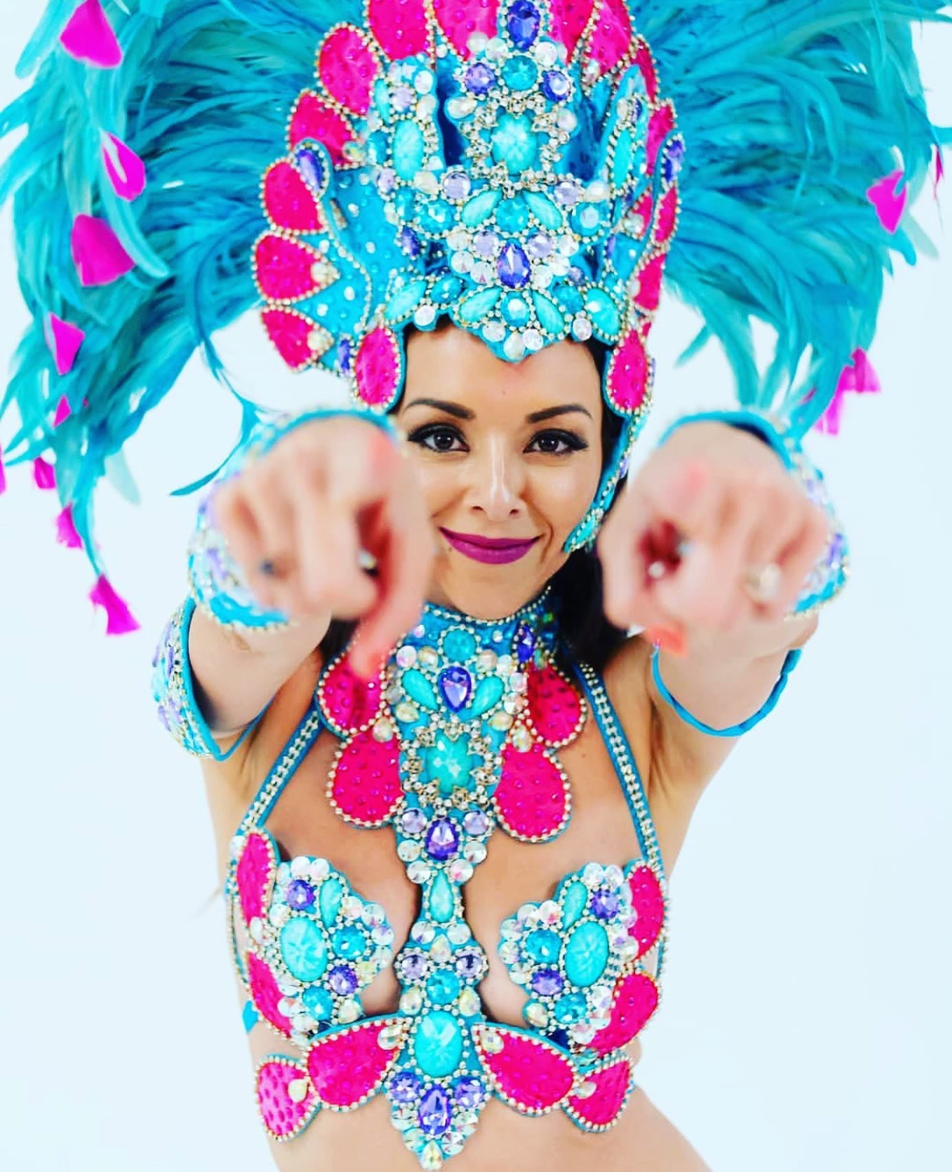  ZUCKER Tropical Carnival Costume Samba Epaulet - Adult