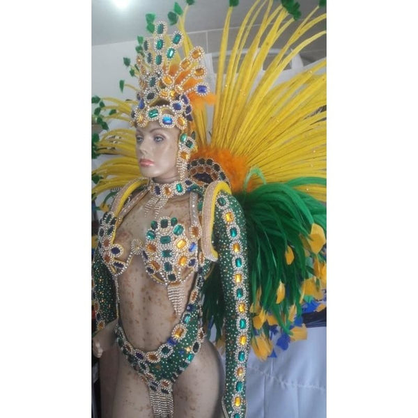 Buy Wholesale Custom Sexy Brazilian Brazil Samba Carnival Costumes For  Women from Guangzhou LQG Clothing Co., Ltd., China